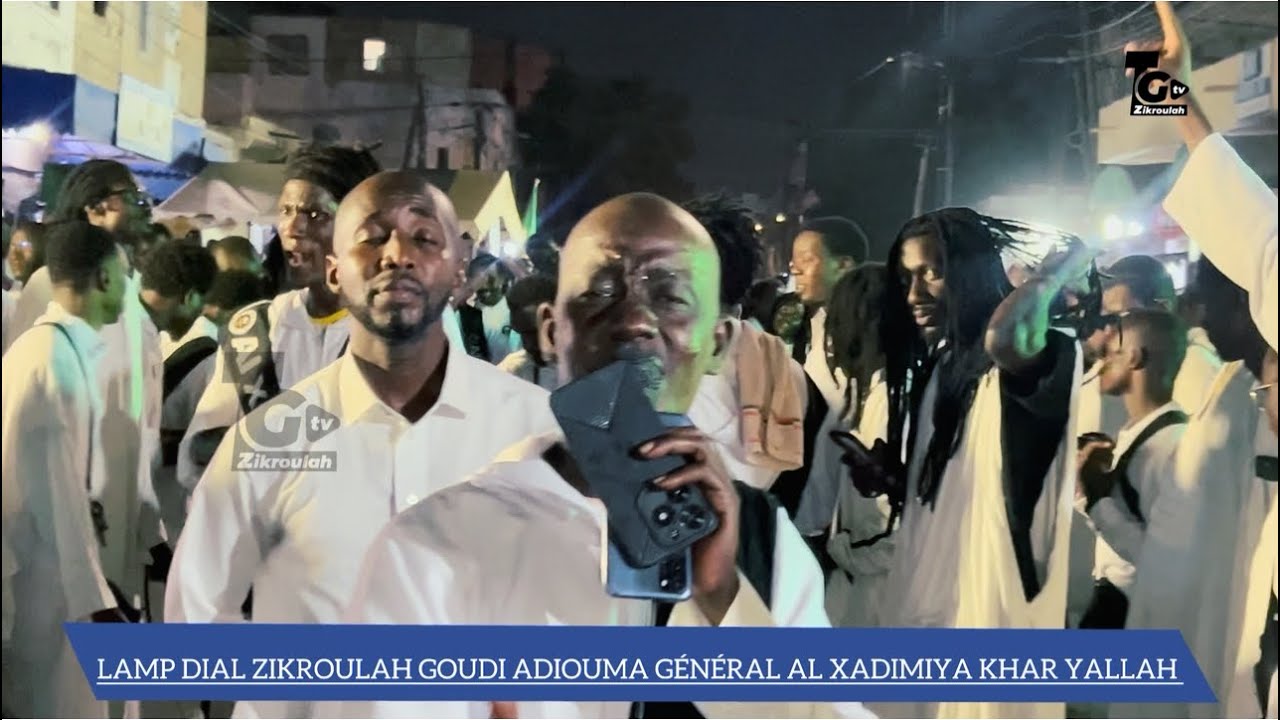 LAMP DIAL ZIKROULAH GOUDI ALDIOUMA GÉNÉRAL AL XADIMAY KHAR YLLAH 