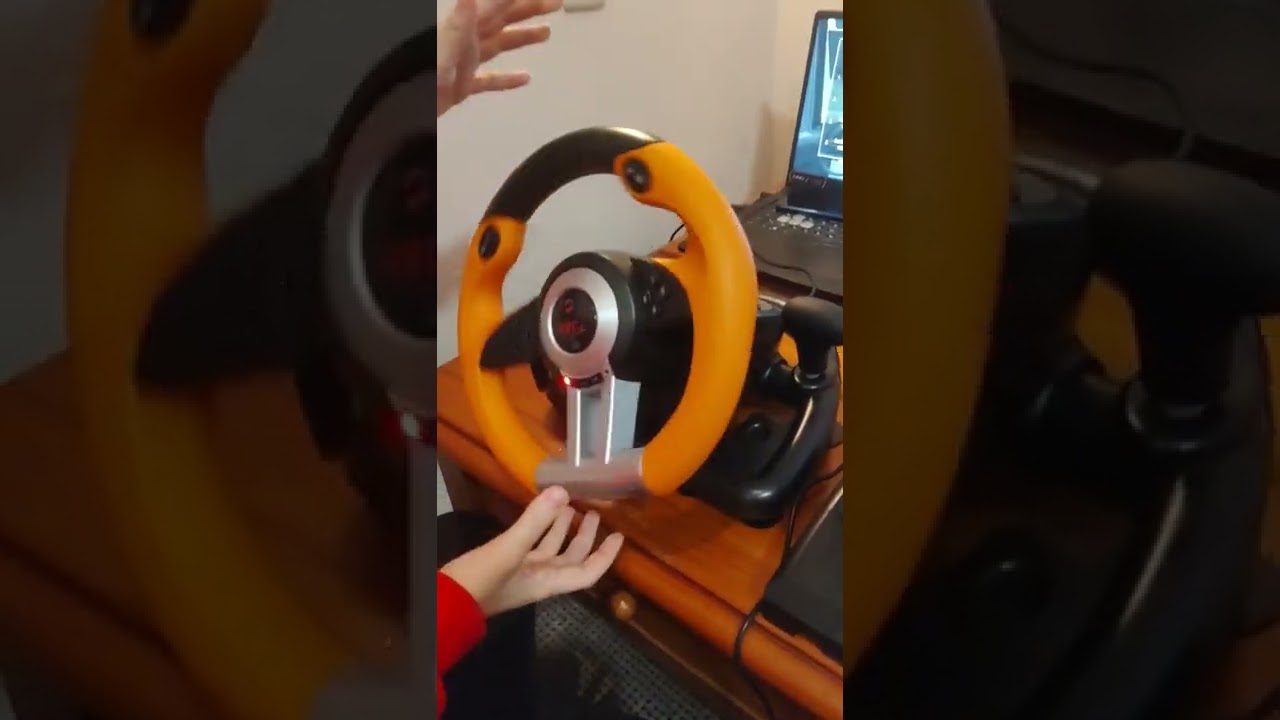 Игровой руль Speedlink для ПК, ноутбука Windows. Обзор.