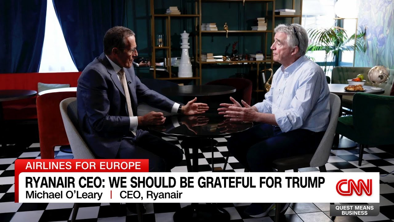 Ryanair CEO Trump Has Helped Push Europe to Put Competitiveness at the Top of its Agenda