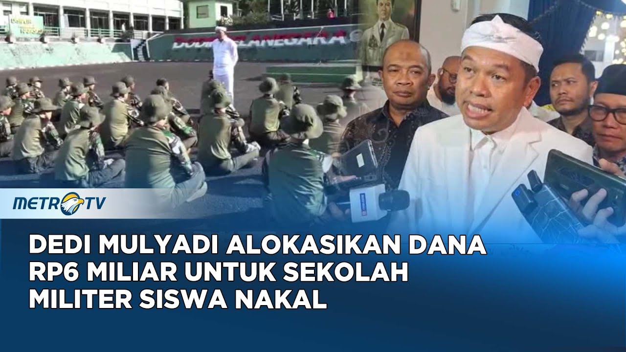 Jabar Siapkan Rp6 Miliar untuk Sekolah Militer Siswa Nakal