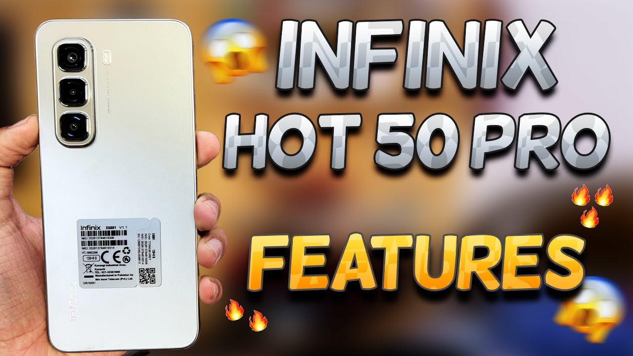 Infinix Hot 50 Pro Amazing Features | Camera Test | Mid-Range Smartphone