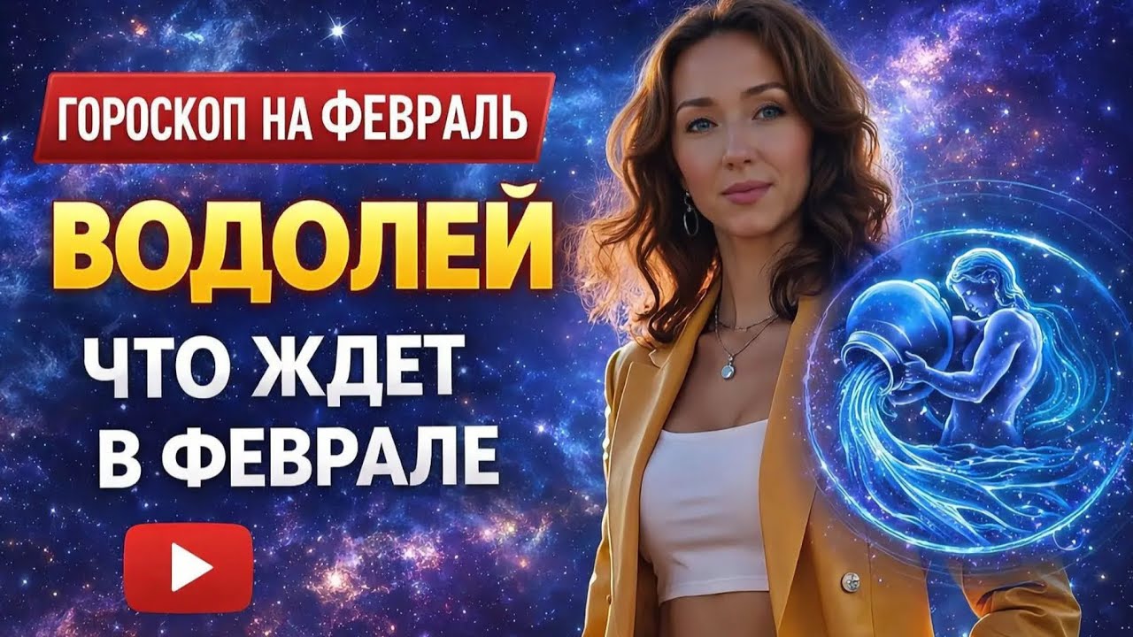 ВОДОЛЕЙ ♒️ ФЕВРАЛЬ 2026 ГОРОСКОП ОТ ТАТЬЯНЫ ИВАНОВСКОЙ 