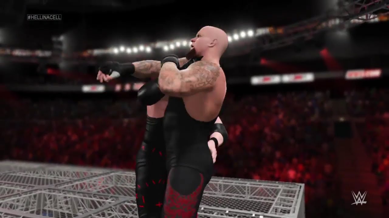 WWE 2K15-  Undertaker vs Kane Hell in a Cell Match (PS4)