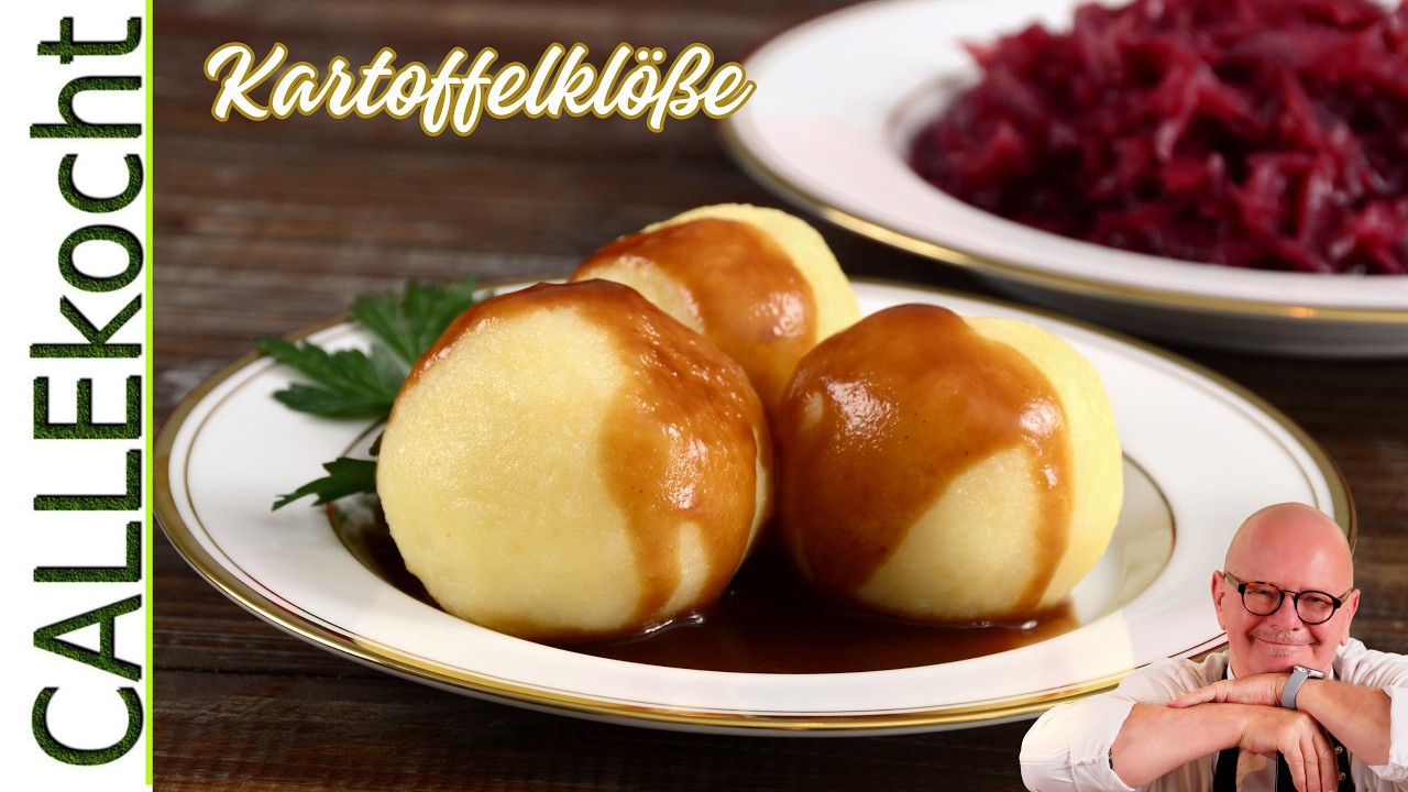 Kartoffelklöße einfach selber machen und kochen - So gehts richtig.  Rezept
