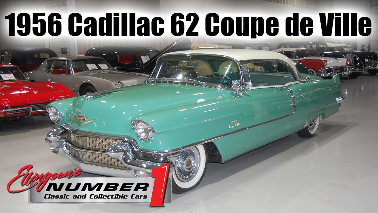 1956 Cadillac Series 62 Coupe de Ville at Ellingson Motorcars in Rogers, MN