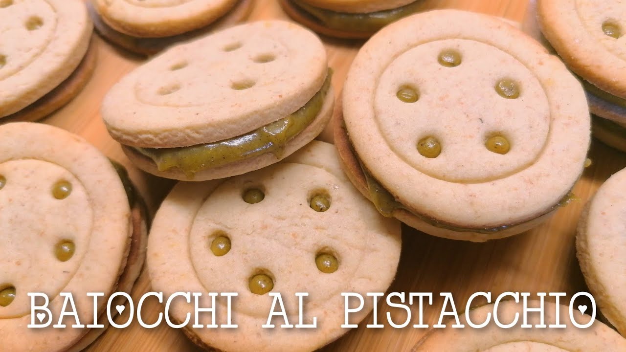 BAIOCCHI AL PISTACCHIO con esubero di lievito madre