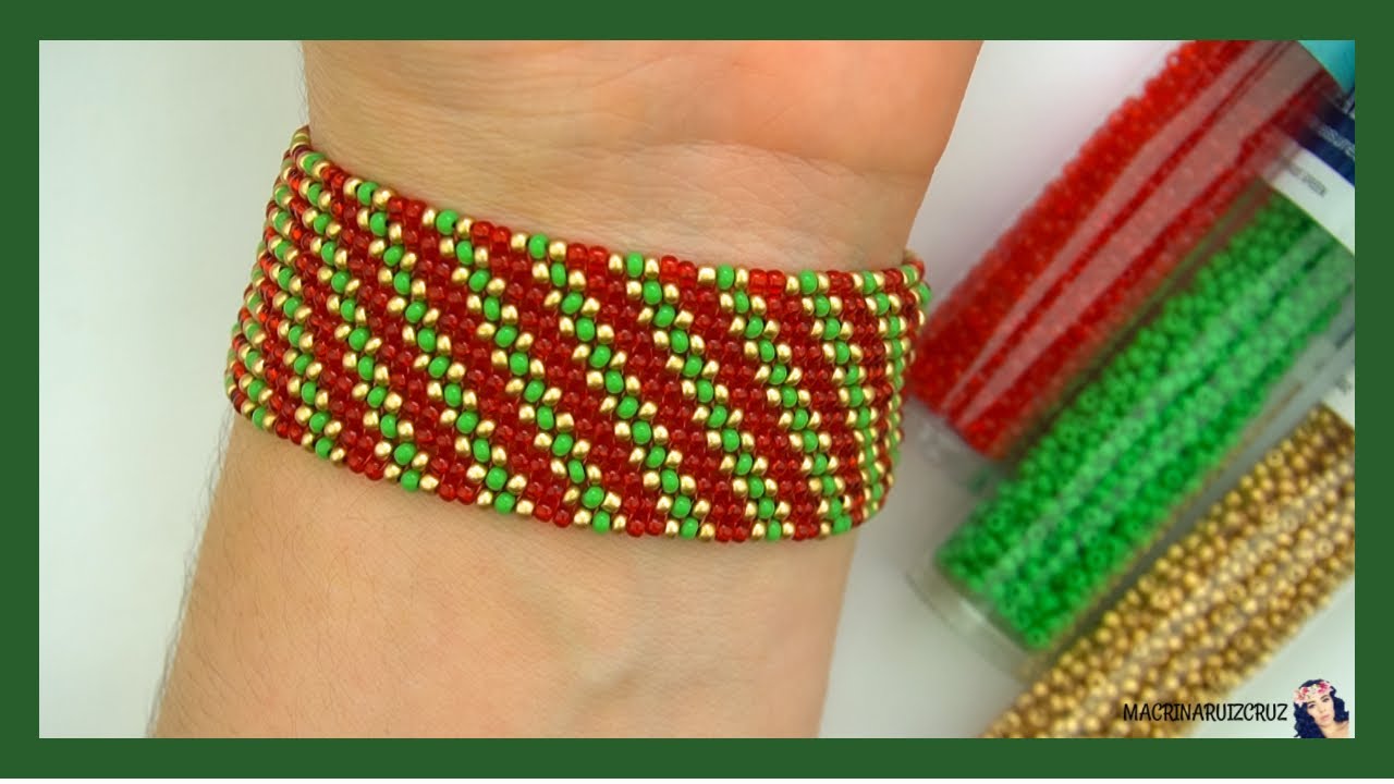 FLAT HERRINGBONE / PULSERA DE MOSTACILLAS/PULSERA NAVIDENA