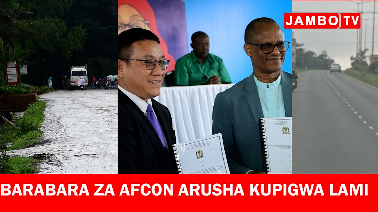KUMEKUCHA!! BARABARA ZA UWANJA WA AFCON ARUSHA KUJENGWA NJIA NNE LAMI /BILIONI 82 KUTUMIKA