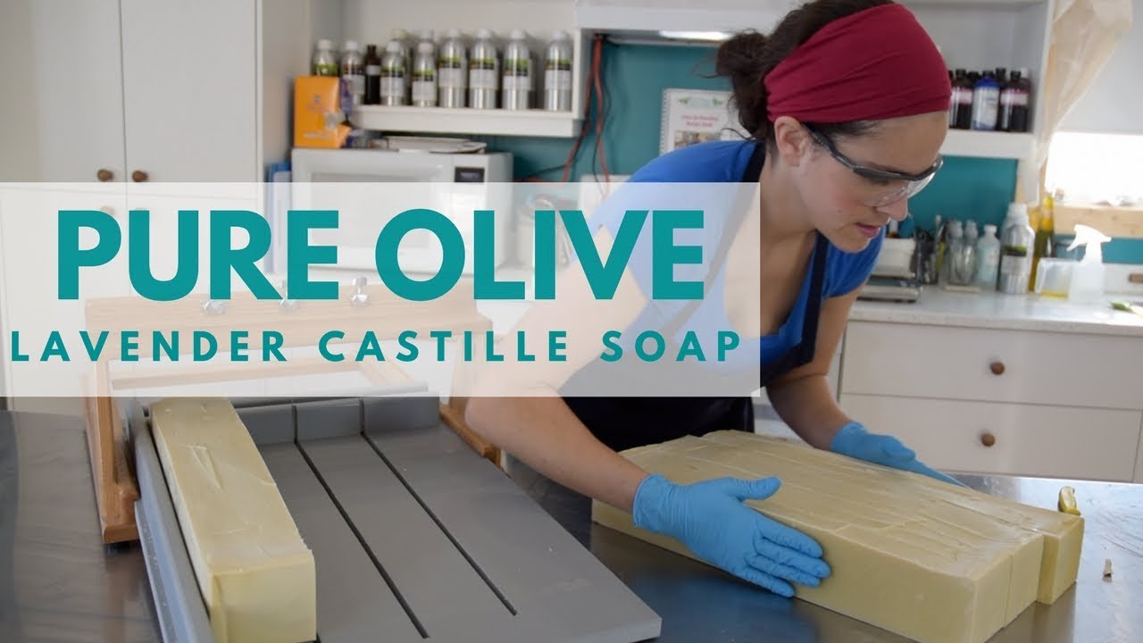 Making Lavender Castille Soap