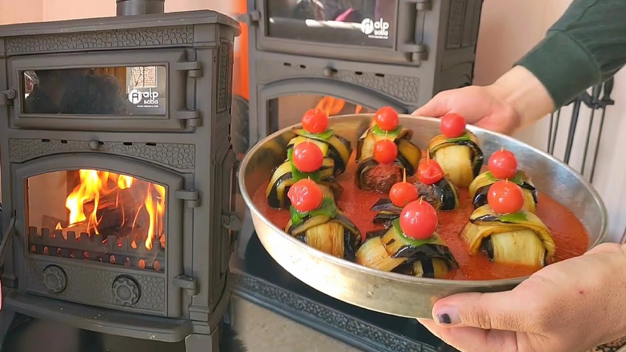 Yeni döküm sobamızda islim kebabı yaptık.
