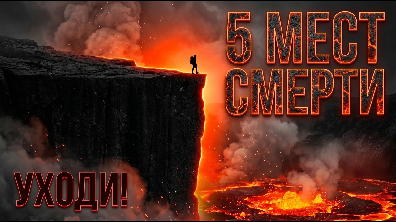 ТОП 5 САМЫХ ОПАСНЫХ МЕСТ НА ПЛАНЕТЕ ЗЕМЛЯ!