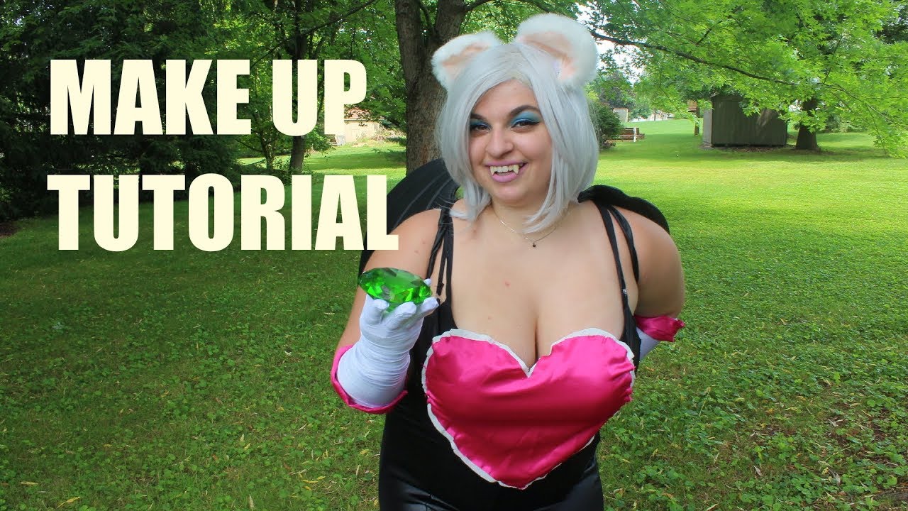 Cosplay Make Up Monday - Rouge The Bat