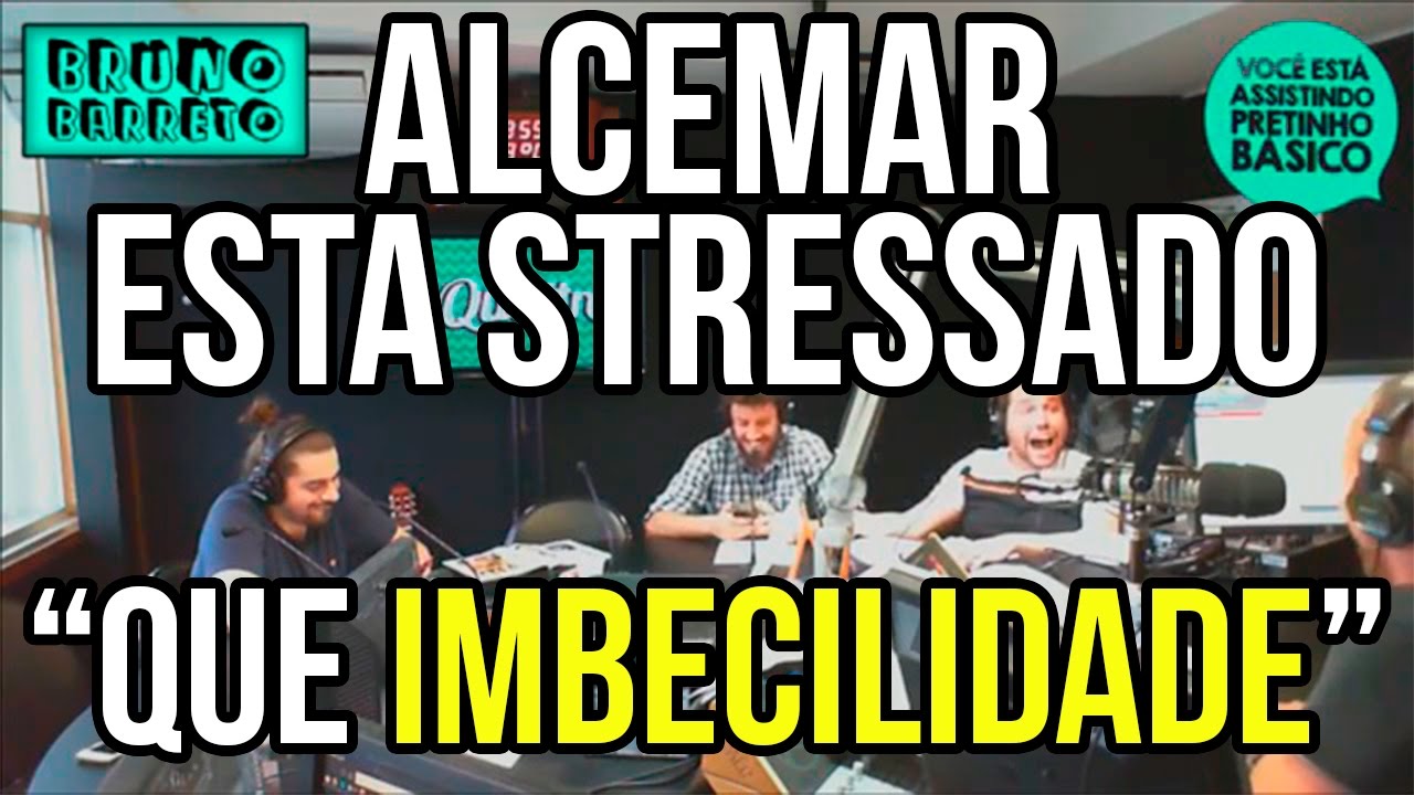 Alcemar est&aacute; ESTRESSADO !!!