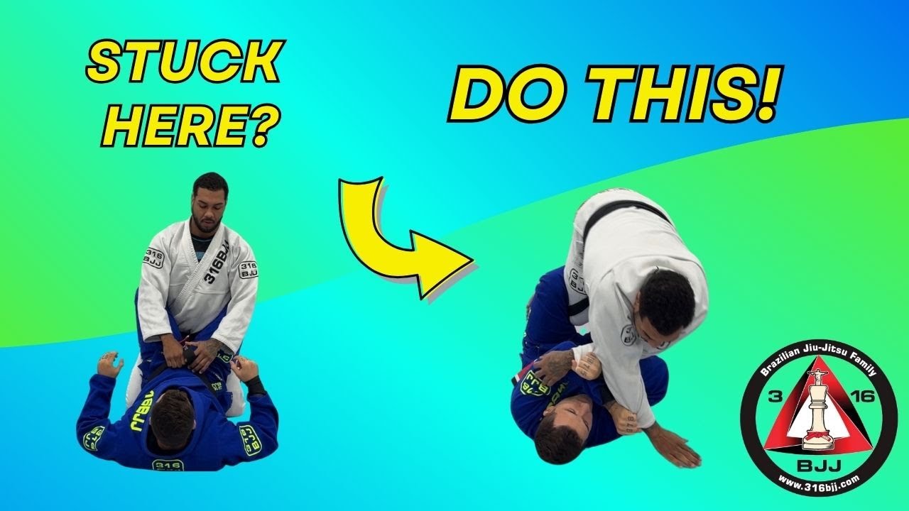 Ladder Sweep from Closed Guard | 316 BJJ Fundamental Sweep for Adults