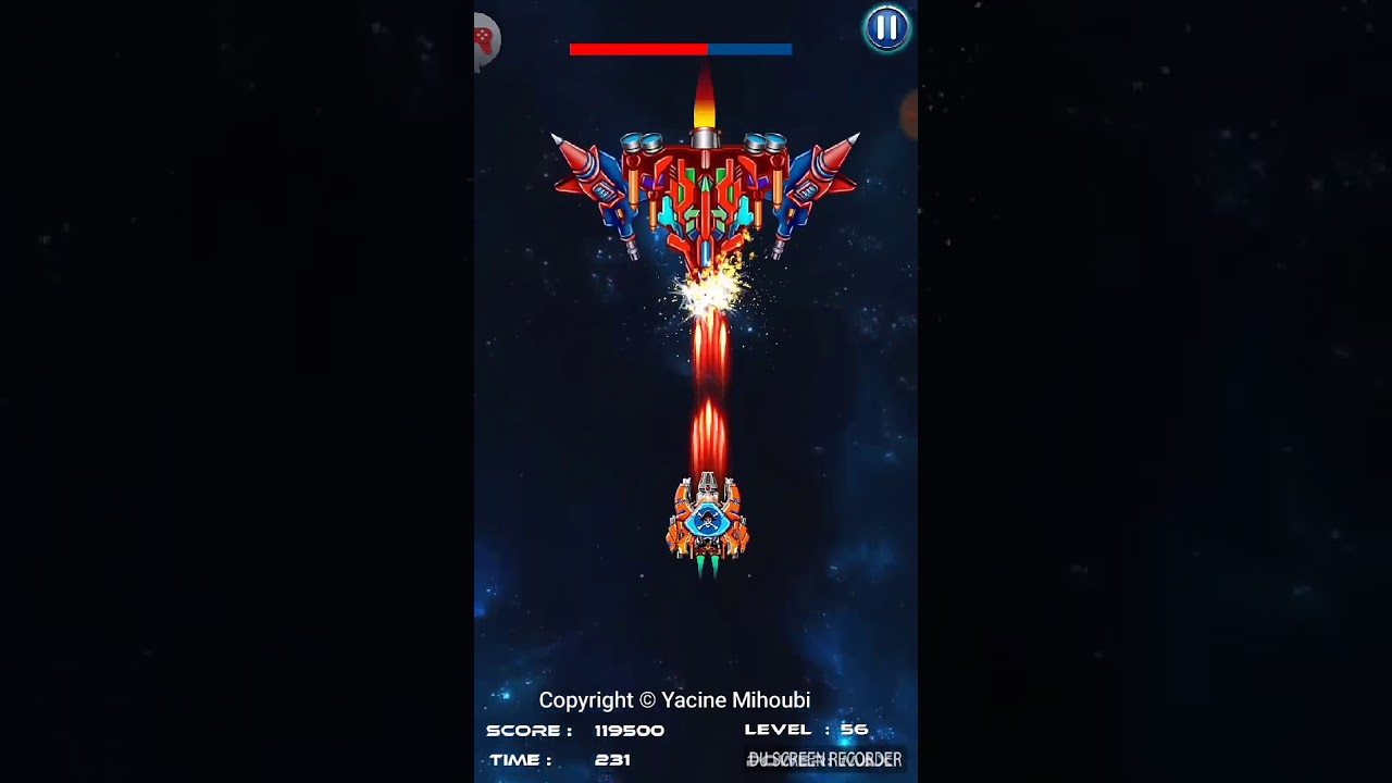 Tutorial Galaxy Attack Aliens Shooter Level 56 / no hack