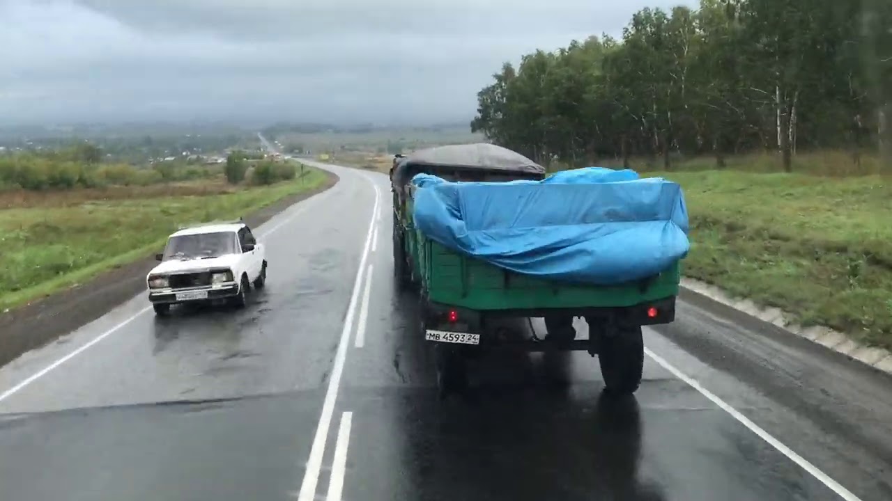 Дальнобой по России. Ачинск - Канск 2020г.