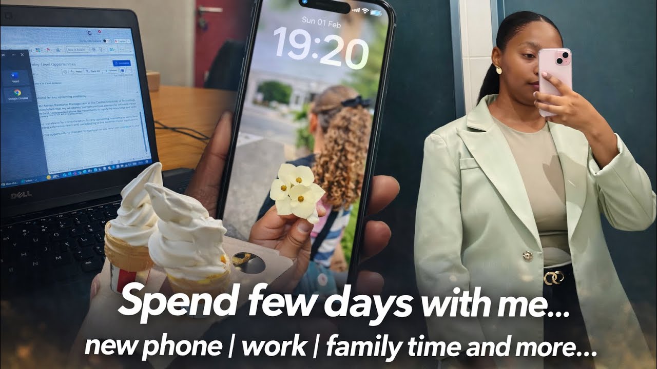New phone what!| Work| family time and more .. 