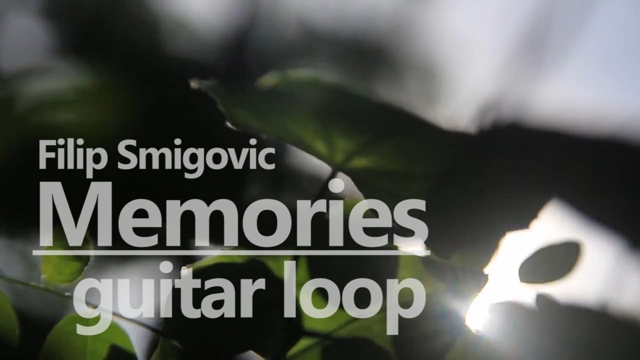 Shmigo | Memories (guitar loop)