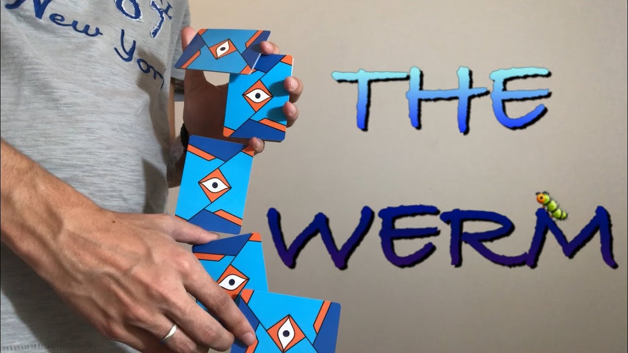 COMO FAZER O THE WERM - CARDISTRY TUTORIAL