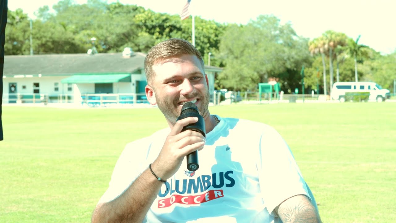 Podcast Show with Host Desmond Gonzales and Christopher Columbus  Soccer Coach Kameron Clark