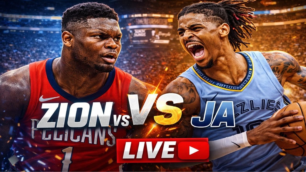 New Orleans Pelicans vs Memphis Grizzlies LIVE 🏀 | NBA Live Stream | Zion vs Ja Clash!