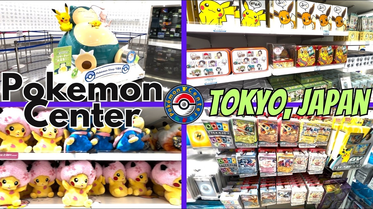 Pokemon Center in Tokyo, Japan - FULL TOUR and WALKTHROUGH