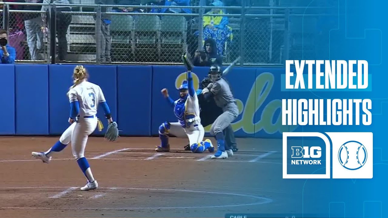 Northern Colorado at UCLA | EXTENDED HIGHLIGHTS | Big Ten Softball | 02/06/20