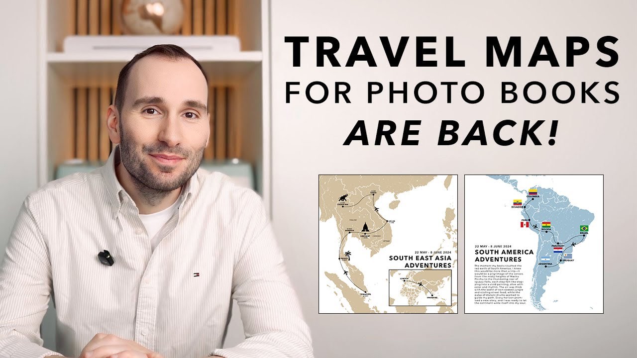 Travel Maps for Photo Books are BACK!