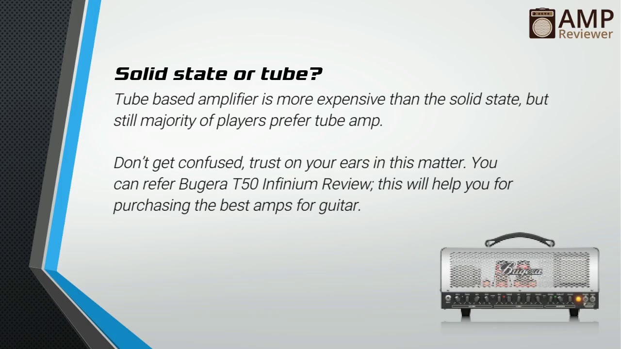 Bugera T50 Infinium Review to Help You Pick the Right One