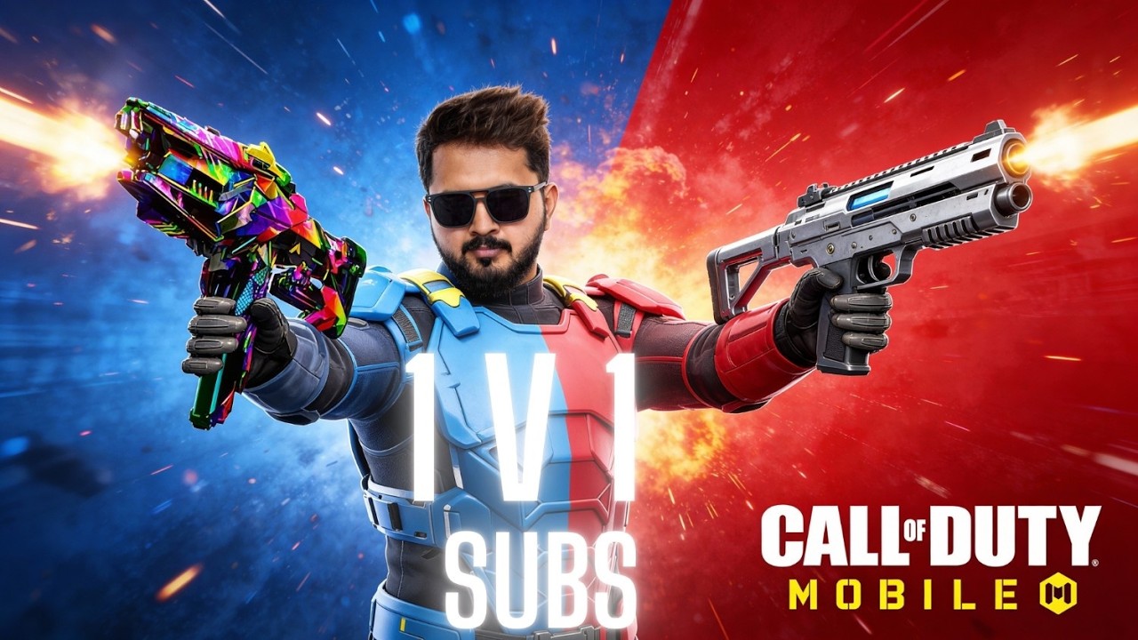 1v1 With Subscribers ⚔️ , Live CODM Rank Push 🔴 | FREE BP/CP Giveaway 🎉 @callofdutymobile