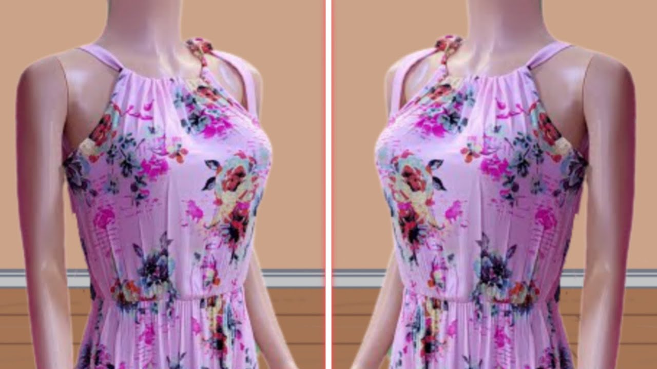 How to Cut and Sew a Spaghetti Strap Dress | DIY Sewing Tricks