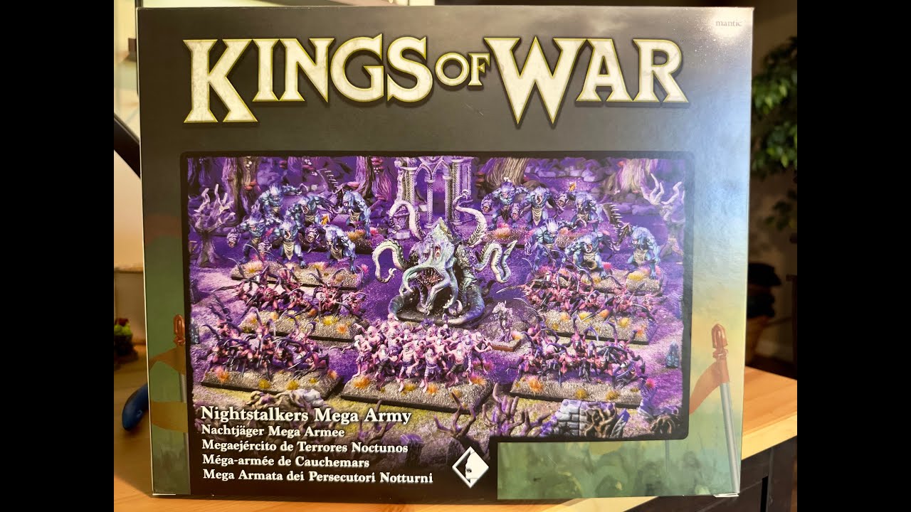 Unboxing Kings of War “Nightstalkers” Mega Army