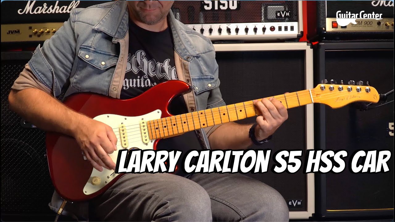 Larry Carlton S5 HSS CAR - uniwersalny STRAT dla każdego gitarzysty | TV Guitar Center