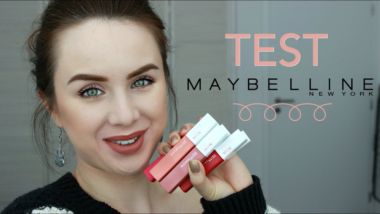 TEST: Maybelline SuperStay matte ink