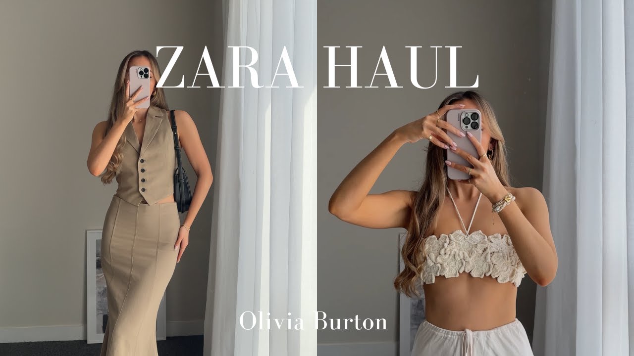 SUMMER ZARA HAUL & TRY ON | NEW IN | 2024