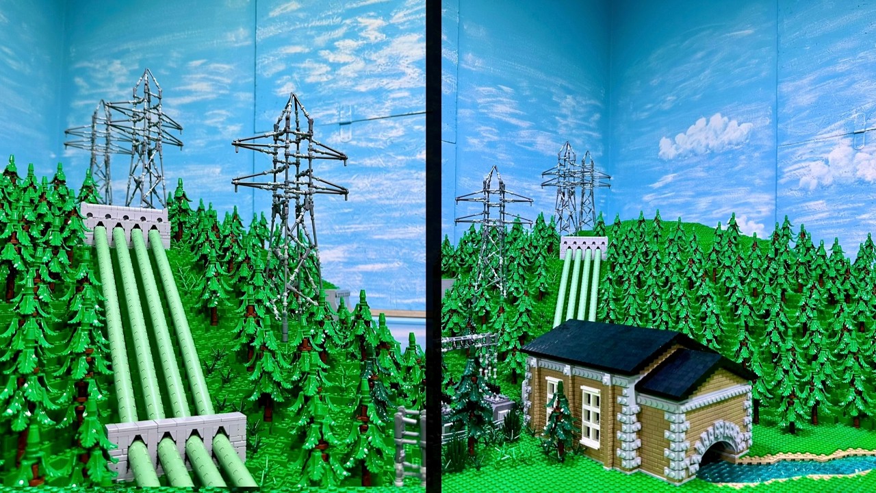 LEGO Hydroelectric Power Plant! - Lego City Update