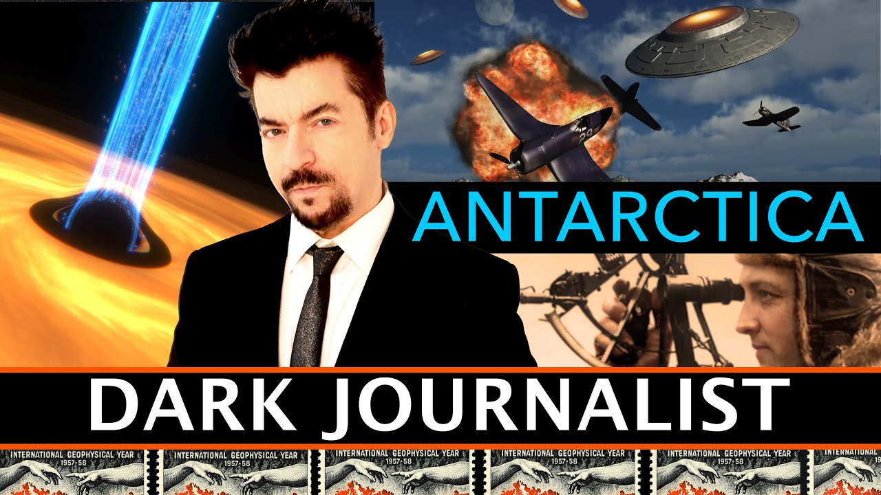 Dark Journalist Antarctica Raytheon UFO Neutrino Effect WhistleBlower Eric Hecker