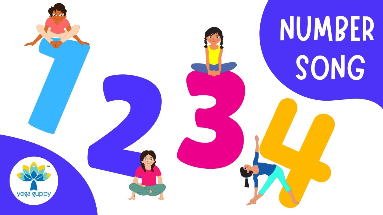 The Numbers Song 1 to 10 for Kids with Yoga Guppy