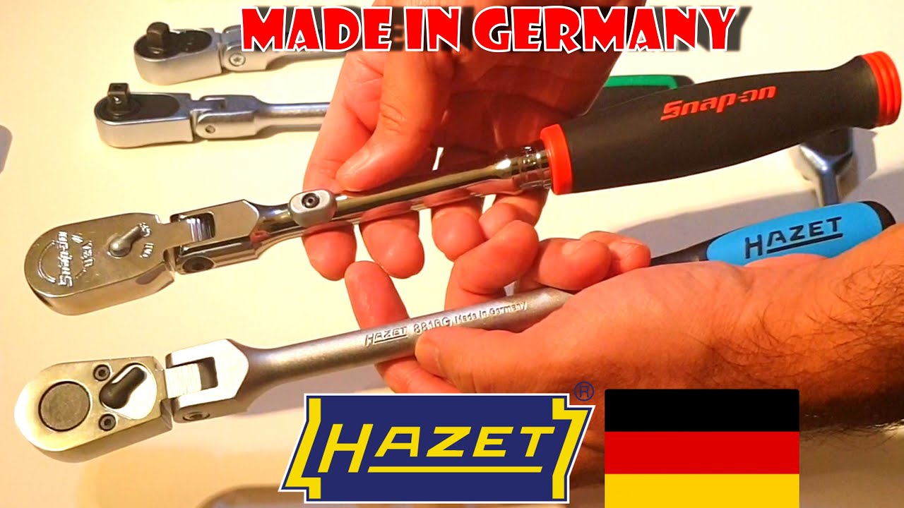 Hazet 3/8'' Long Ratchet VS Snap-on, Stahlwille and Gedore