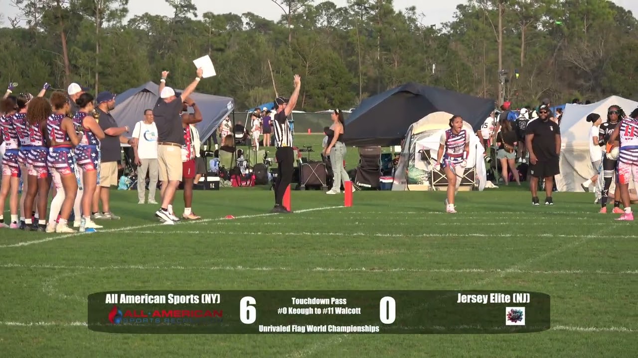 All American Sports (NY) 38-vs- Jersey Elite (NJ) 15