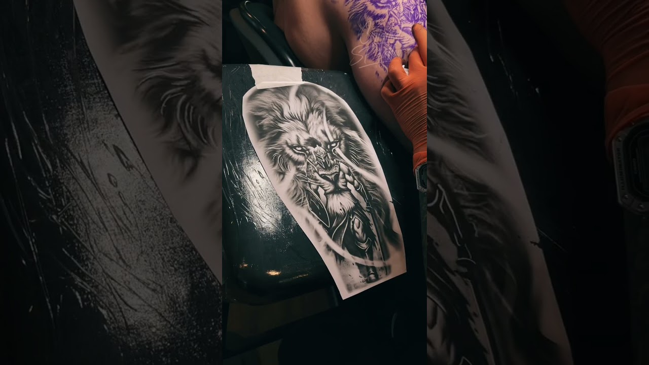 ELE FEZ UM LE&Atilde;O DIFERENTE! - Original SP Tattoo