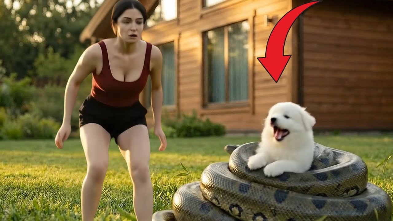 She Saved a Samoyed Puppy From a Giant Anaconda | Cinematic Rescue Story