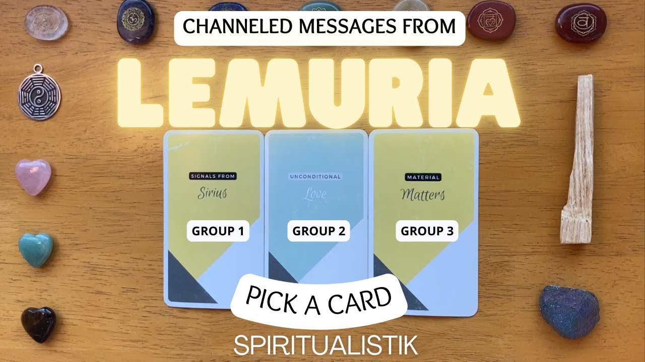 Channeled Messages From Lemuria 🤍🧚‍♀️ PICK A CARD 🧚‍♀️🤍
