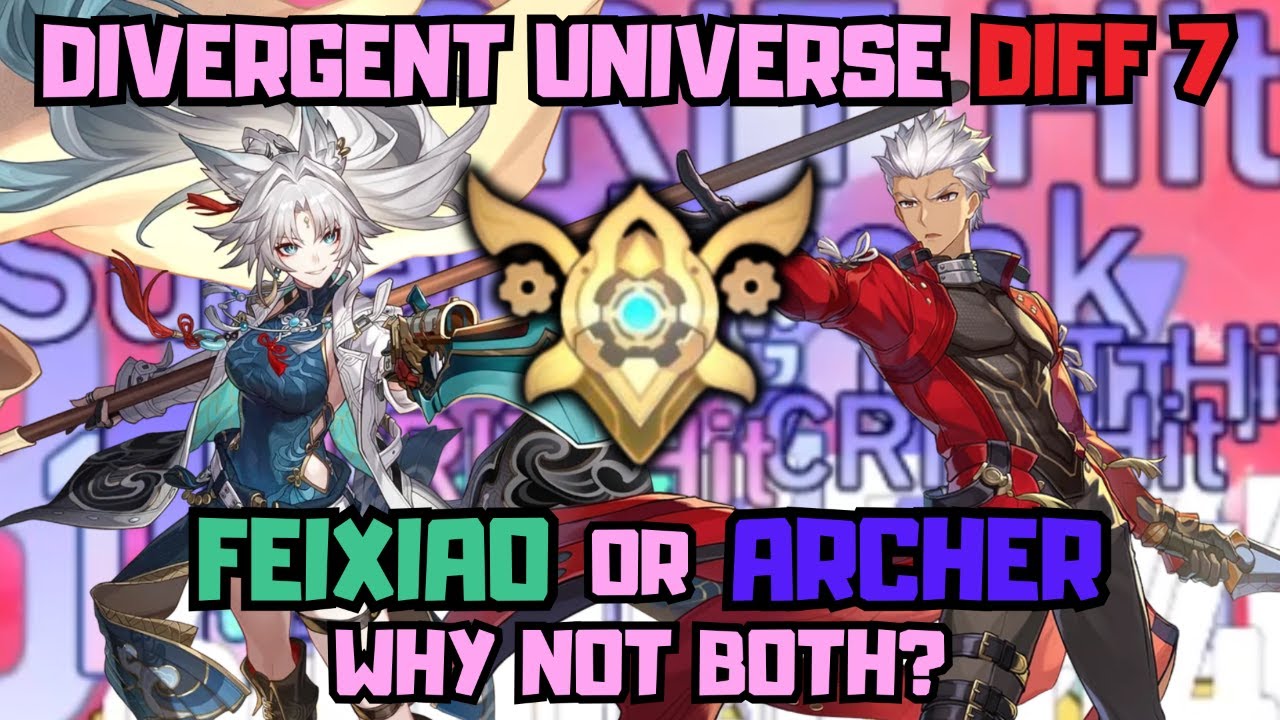 Archer and Feixiao destroy Divergent Universe Protean Hero 7 | Honkai Star Rail