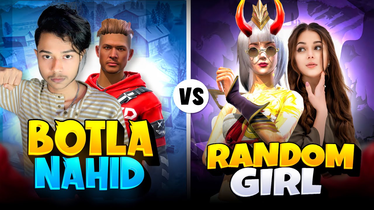 BOTLA NAHID VS NEHA  1 VS 1 🤬! আমার কাছ থেকে খেলা শিখে আমাকে কাস্টম চ্যালেঞ্জ দিল 😱😡#tranding