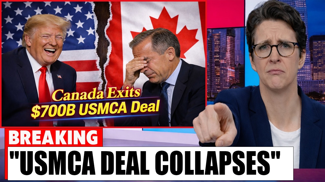 BREAKING 1 MIN AGO: Canada Exits $700B USMCA Deal After Trump’s Final Ultimatum