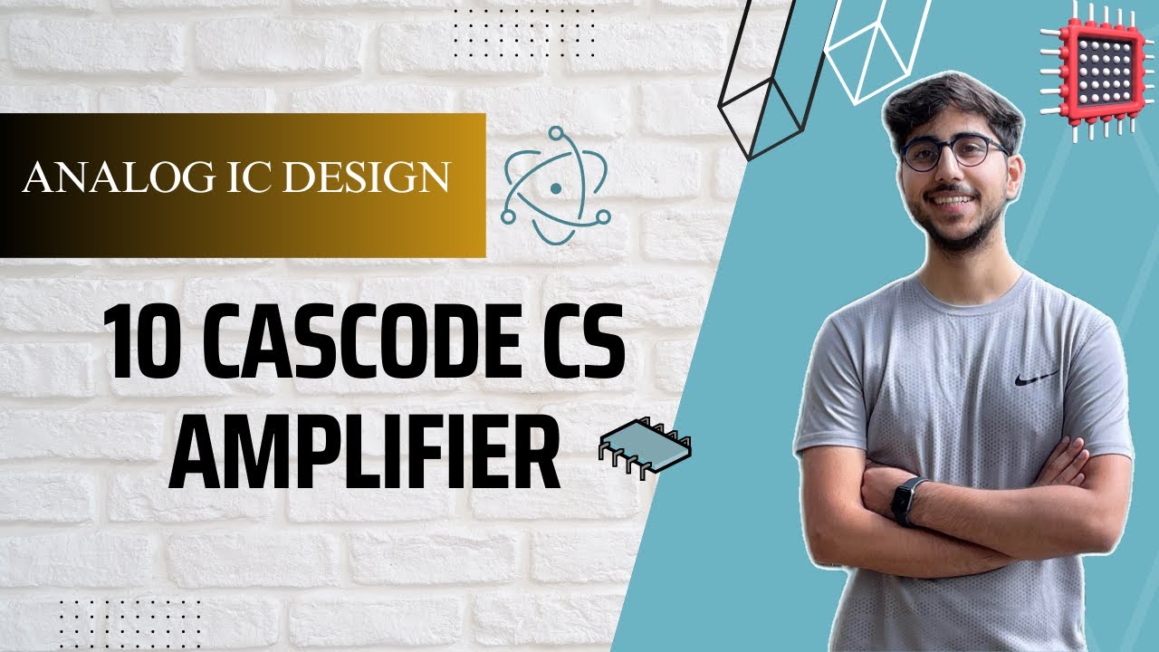 10 Casocde CS Amplifier with current source load using PDM | Cadence | Simulation| gpdk180 |Tutorial