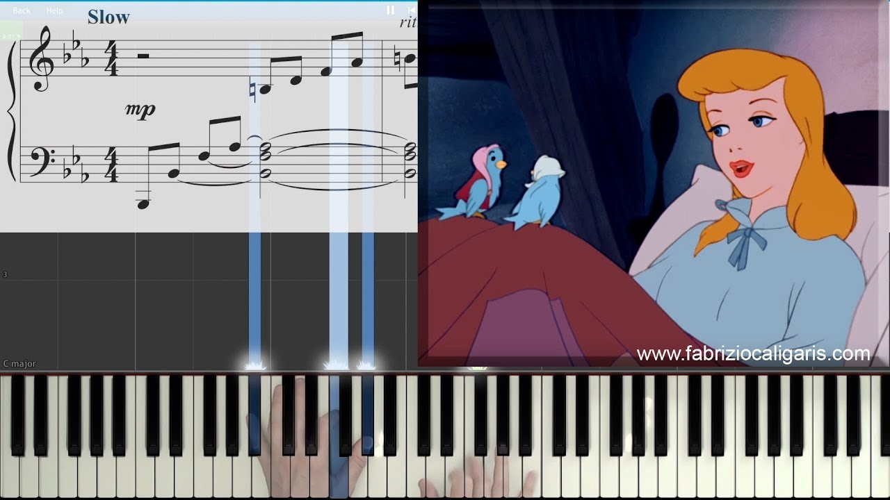 A Dream Is A Wish Your Heart Makes - Piano Tutorial - PDF