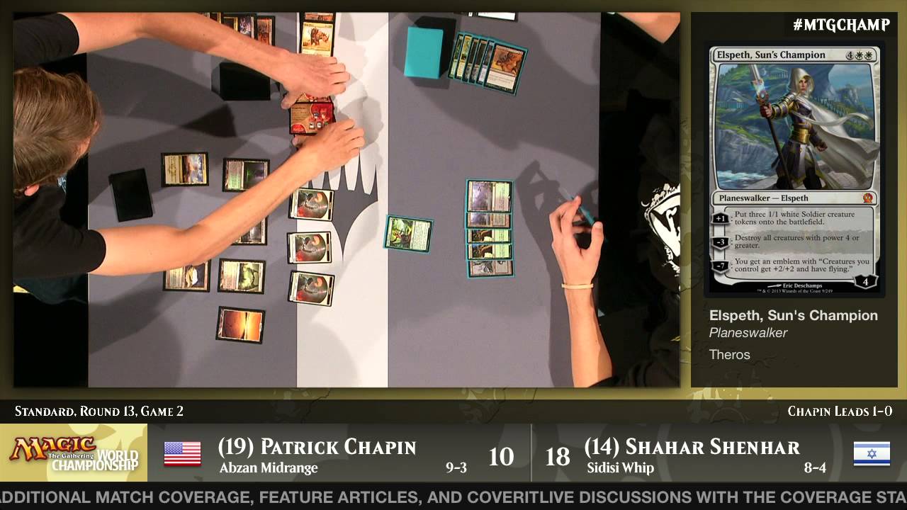 World Championship 2014 Round 13 (Standard): Yuuki Ichikawa vs. Shaun McLaren