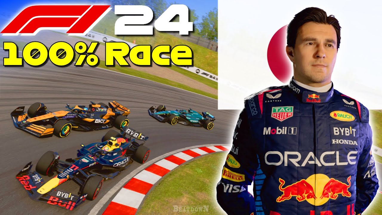 F1 24 - Let's Make Checo World Champion #4: 100% Race Japan